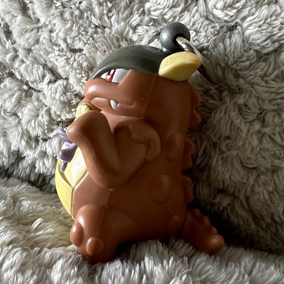 1999 Pokemon KANGASKHAN Key chain Burger King Toy Collectible Figure 2” Vintage - Picture 5 of 6
